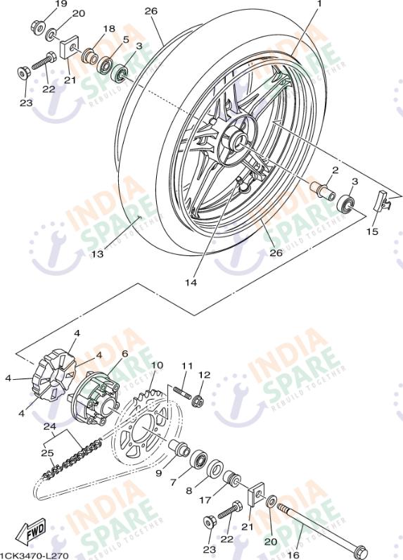 REAR WHEEL